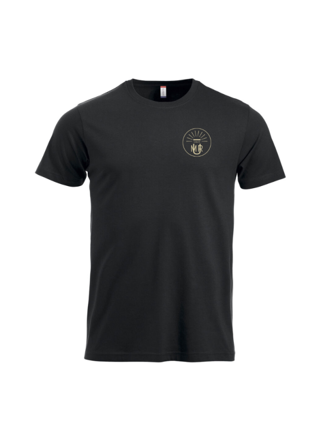 T-Shirt homme noir Clique New Classic-T